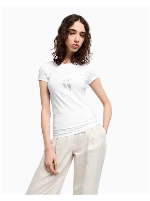 t-shirt woman white ARMANI EXCHANGE | XW000511AF11929/U0002